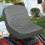Driver Seat Cover Grey Fabric Dust Protection 1set 4