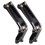 Piano Buffer Durable Abs Rubber Anti-Pinch Black 2pcs 7