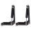 Piano Buffer Durable Abs Rubber Anti-Pinch Black 2pcs 9