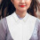 Beaded Collars For Women White Polyester 1pcs 5