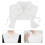 Beaded Collars For Women White Polyester 1pcs 9
