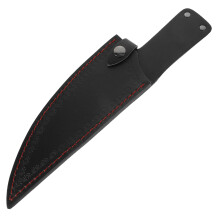 Reusable Black Leather Knives Protector Safe Cooking Knife Cover
