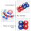 16 Pcs Peg Boards For Children Children'S Shuffleboard 11