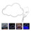 1Set Blue Pc LED Party Neon Light Cloud Shape Decorative Night Lamp 2