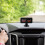 Black Car Inclinometer Digital Display Vehicle Level Meter Abs+pc 5
