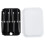 1Pc Black Baby Bottle Storage Rack Breathable Drying Cup Organizer 4