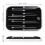 1Pc Black Baby Bottle Storage Rack Breathable Drying Cup Organizer 6