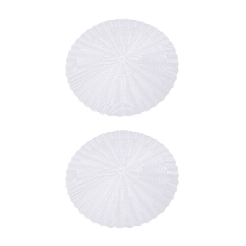 Steamer Basket Mat Round 2pcs 7.1x7.1x0.1in 1