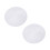 Steamer Basket Mat Round 2pcs 7.1x7.1x0.1in 1