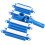 Pool Vacuum Head with Wheels Flexible Brush Adjustable Handle Swimming Pool Cleaner 2