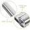 Nonstick Stainless Steel Rolling Pin for Easy Dough Rolling Pizza Pastry Kitchen Baking 3
