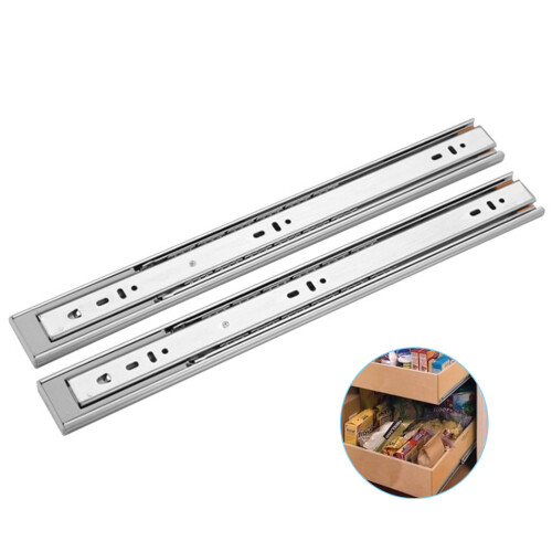 Raindrops 1 Pair Cabinet Drawer Slides Buffer Closure For Home Use 1