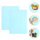 2pcs Silicone Placemats For Dining Table Blue Non 5
