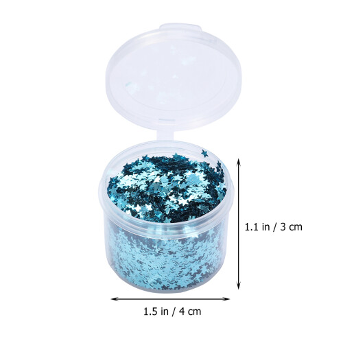 Worgeous 3 Mm Five-Pointed Phone Case Sequins Invitations Decoration
