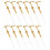 12Pcs Syrup Pumps PP Material Assorted Colors for Home Kitchen Use 11