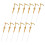 12Pcs Syrup Pumps PP Material Assorted Colors for Home Kitchen Use 10