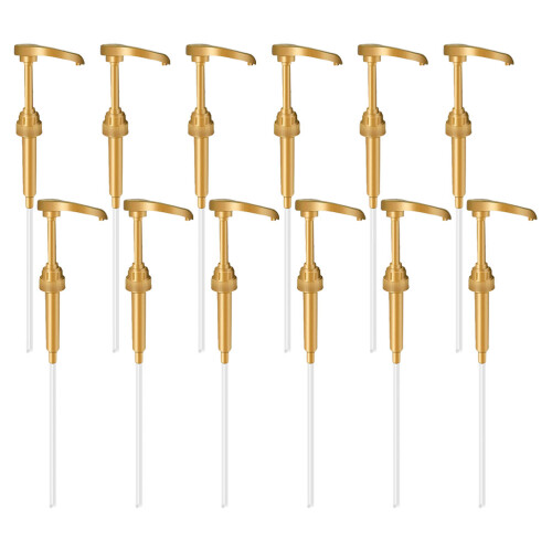 12Pcs Syrup Pumps PP Material Assorted Colors for Home Kitchen Use 2