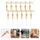 12Pcs Syrup Pumps PP Material Assorted Colors for Home Kitchen Use 6
