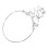 Lightweight Silver Bangle Bracelet for College Graduates 6