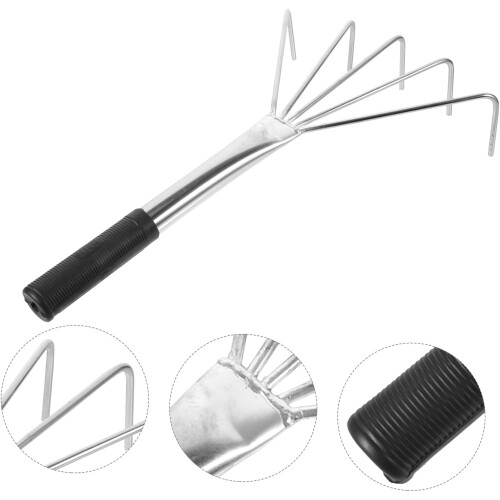Tile Leveling Tool Stainless Steel Rake Durable Easy Leveling for Professional Tile Installation 2