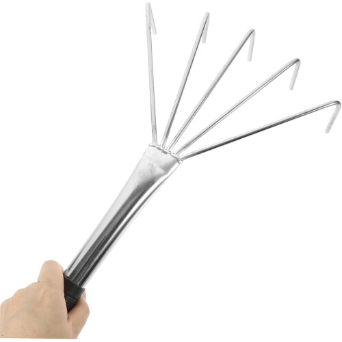 Tile Leveling Tool Stainless Steel Rake Durable Easy Leveling for Professional Tile Installation 1