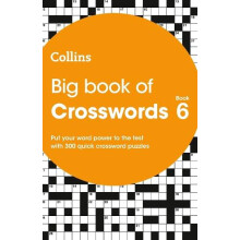 Big Book of Crosswords 6 by Collins Puzzles Paperback Book