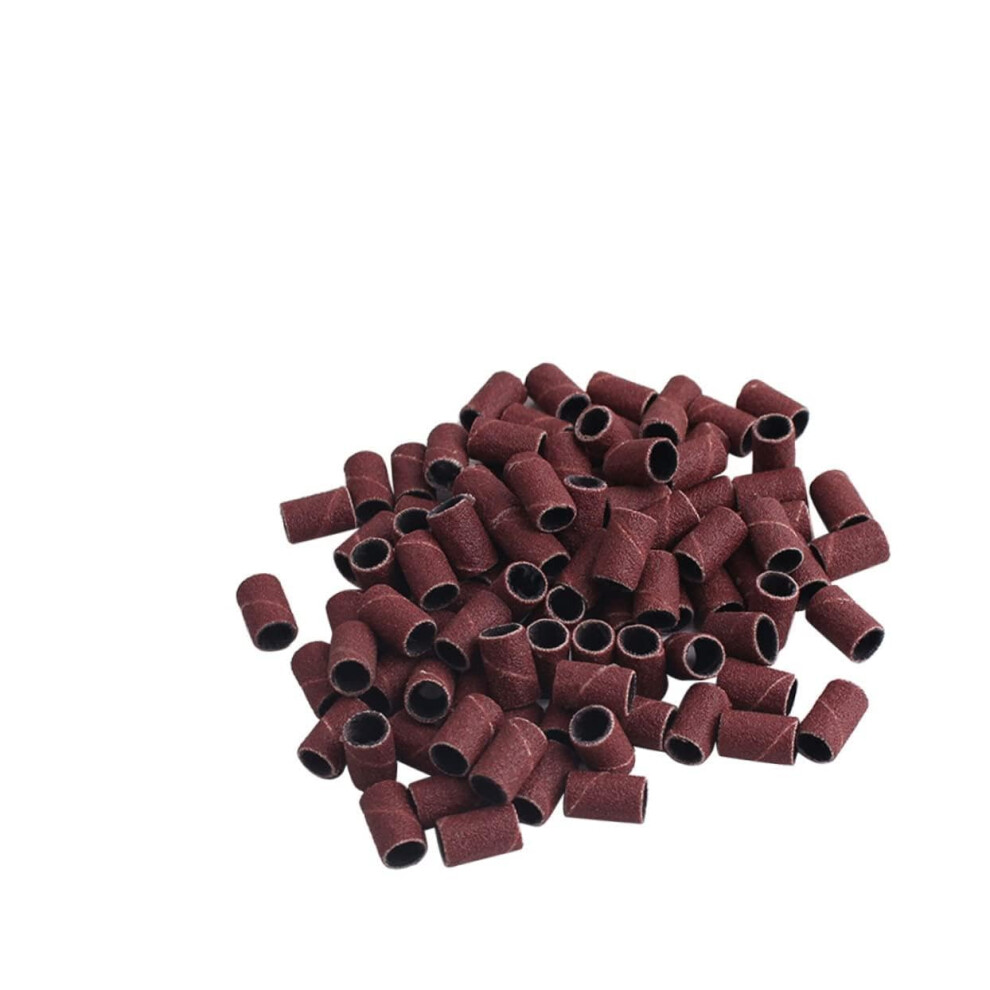 200pcs Nail Drill Sanding Bands for Acrylic Nails Manicure Pedicure Fast Shaping Finish