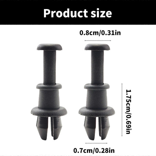 2pcs Parcel Shelf String Clip Holders Replacement Accessory for MK5 MK6 1M6867574A Easy Installation Parcel Shelf Clips 2