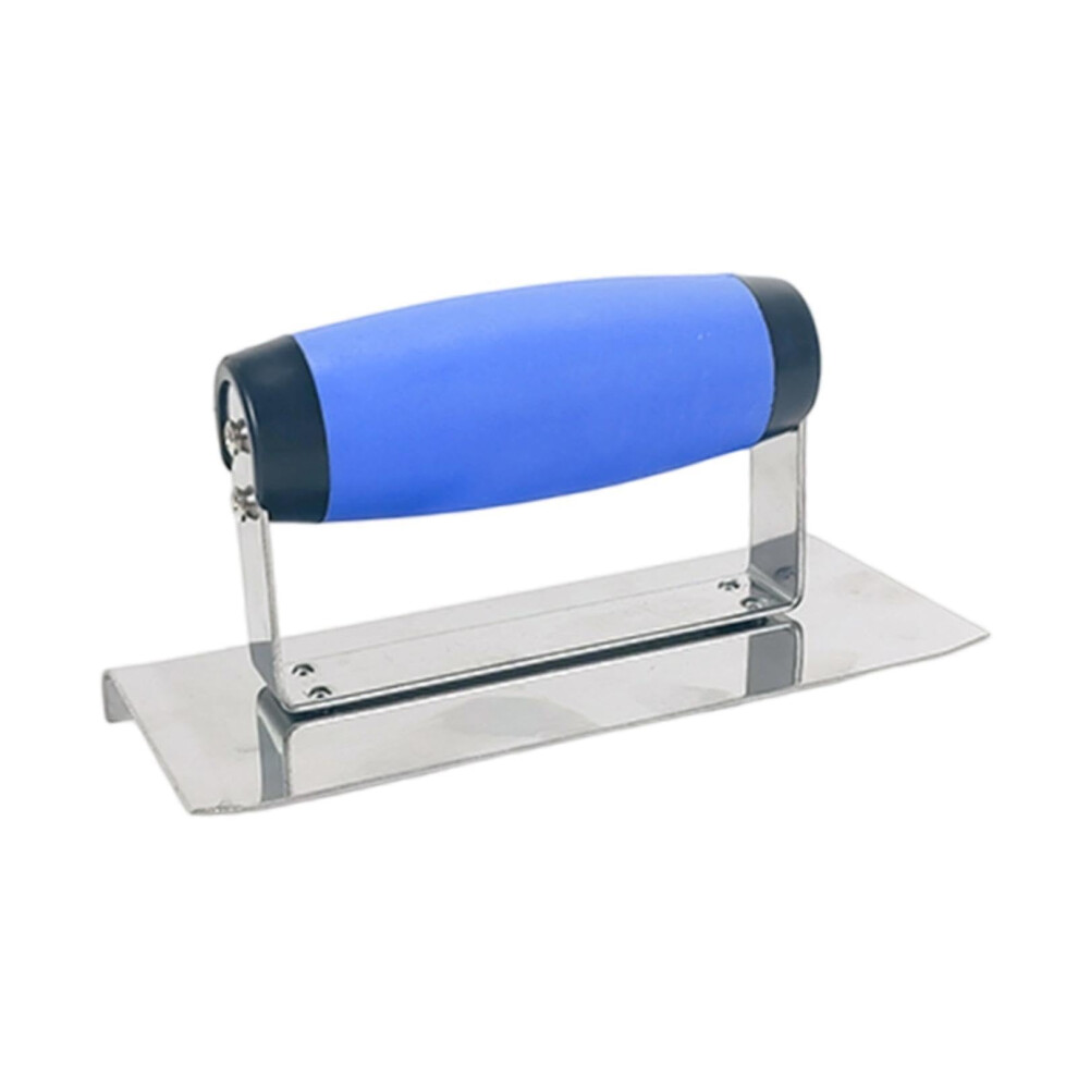 Stainless Steel Drywall Corner Trowel With Curved End And Ergonomic Handle For Concrete Edging 9053599893554