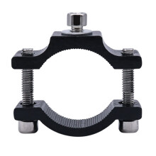 Aluminum Alloy LED Light Handlebar Mount for Motorcycle Bicycle 1823mm Secure Clamp