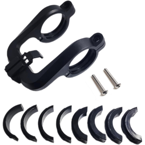 Bike Handlebar Extension with Light and GPS Mount, Adjustable Bracket for Extra Accessory Space 1