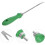 Weeding Tool with Ergonomic Handle and Sharp Tip for Vegetable Garden Grass Removal 2