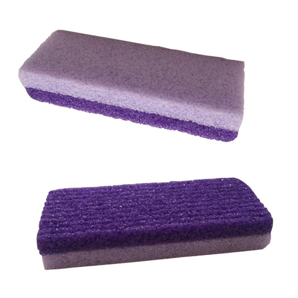 Pumice Stone Foot Callus Remover Set, Double Sided Exfoliator for Dead Skin Removal, 3pcs