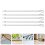 10pcs Clear Vertical Blind Wand Replacement with Hook 11
