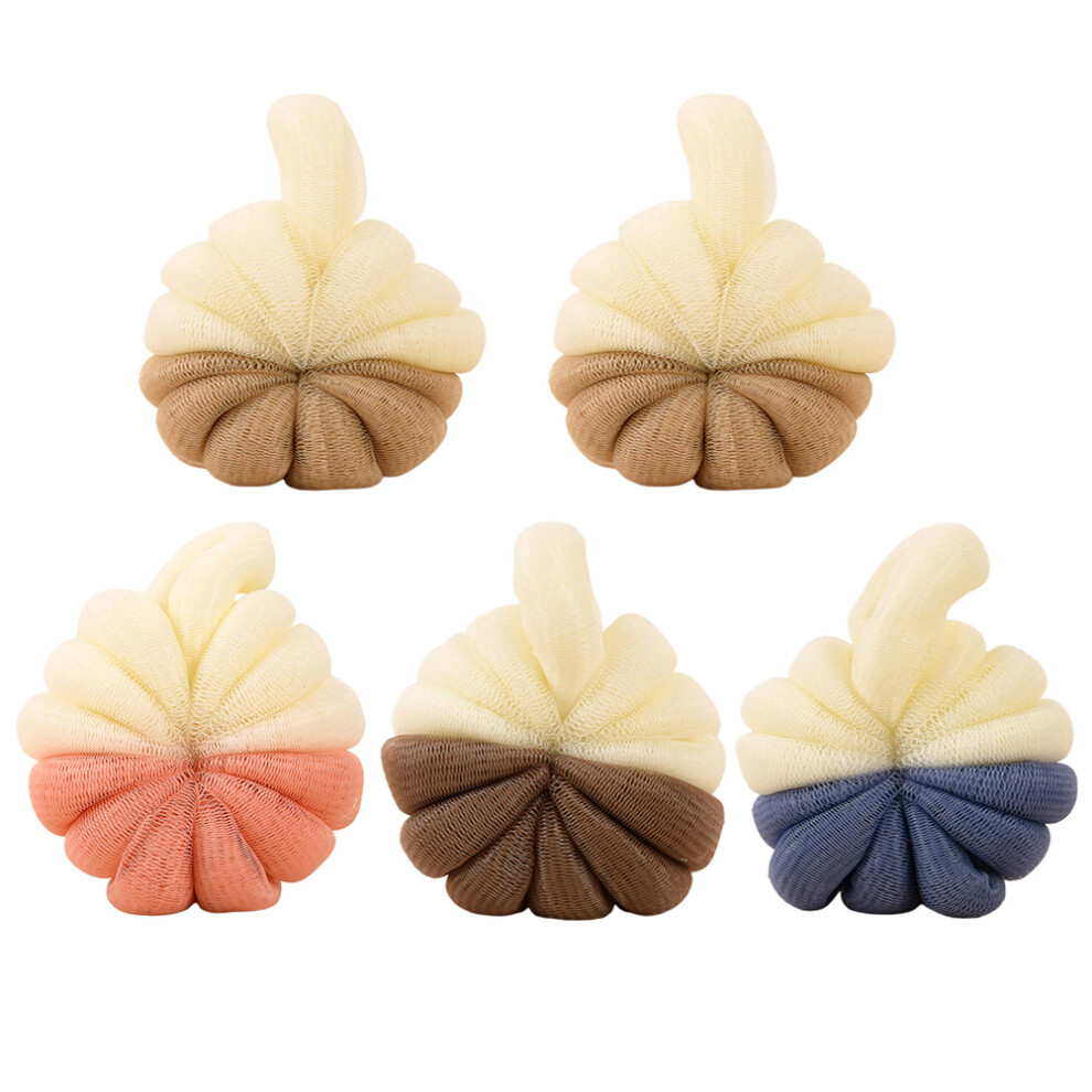 5Pcs Shower Creative Supple Bathing Flower Foaming Mesh Bath Vaguelly