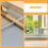 10pcs Clear Vertical Blind Wand Replacement with Hook 9
