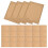 80Pcs Elegant Light Brown Letter Paper Pack Blank Retro Writing Paper 8