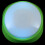 Green Recordable Dog Buttons Durable ABS for Pet Training Fun 1
