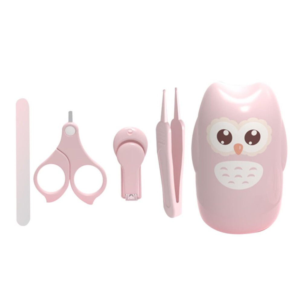 Manicure Kit with Nail Clippers Set for Newborns and Toddlers, Complete Grooming Tools in Case