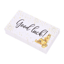 300Pcs Golden Raffle Tickets Party Supply Multi-Use Blank Voting Cards