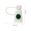 3Pcs Green Silicone Straw Covers Cute Straw Protectors Splash Proof 4