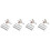 16 Pcs Silicone Watchband Charms For Smartwatch 4