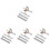 16 Pcs Silicone Watchband Charms For Smartwatch 2