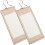 2Pcs Light Yellow Calligraphy Blank Scroll Rice Paper for Painting Use 7