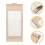 2Pcs Light Yellow Calligraphy Blank Scroll Rice Paper for Painting Use 6