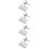 16 Pcs Silicone Watchband Charms For Smartwatch 8