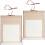 2Pcs Light Yellow Calligraphy Blank Scroll Rice Paper for Painting Use 2