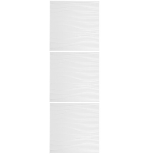 3 Pcs Decorations 3d Three-Dimensional Wall Panel