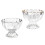 2Stk Transparent Eisbecher Pudding Becher Für Getränke Und Snacks 5
