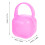 2Pcs Portable Baby Pacifier Holder Case Assorted Colors PP Storage Box 2